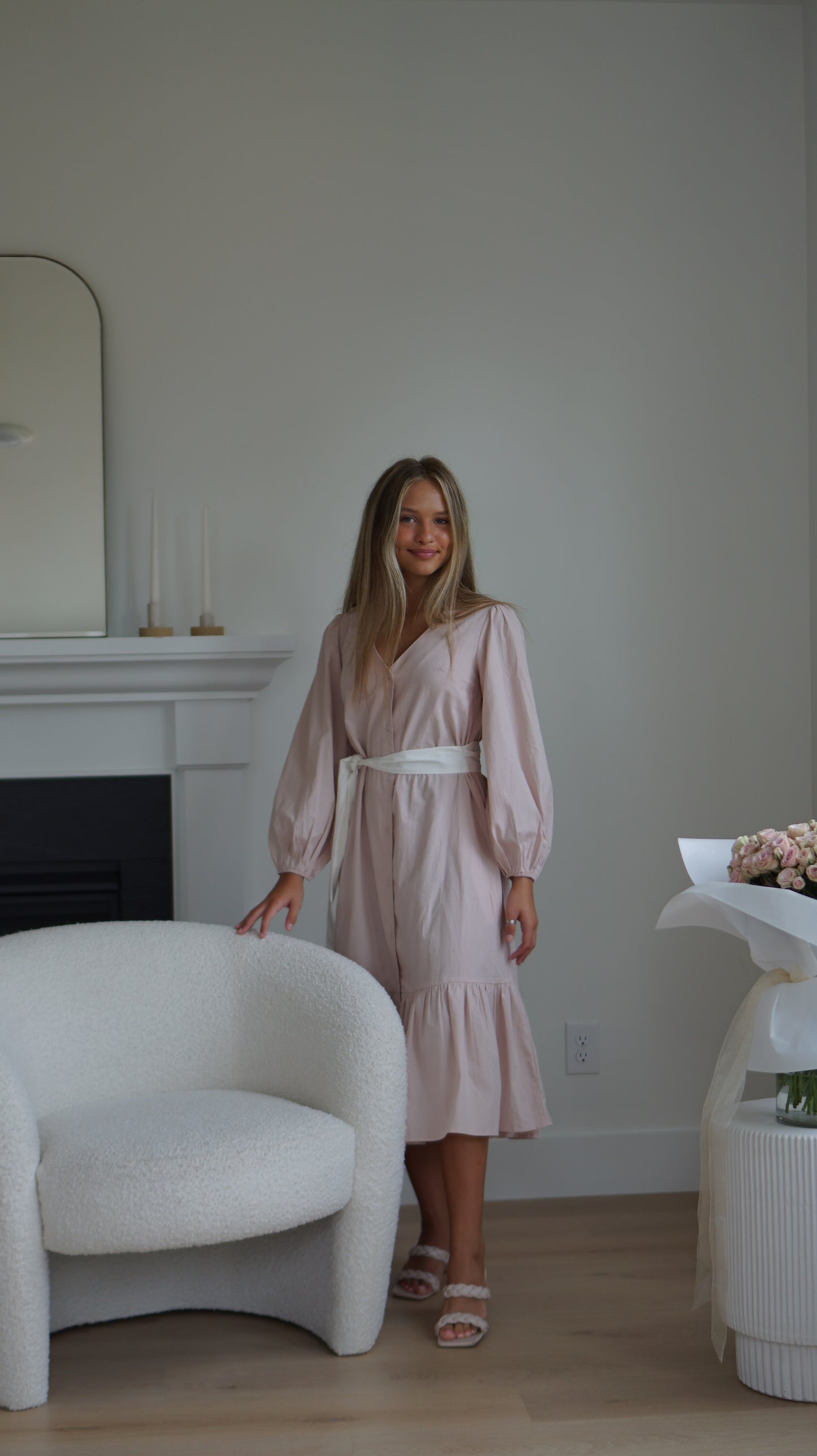 ONLY COTTON CLASSY AND FREE MIDI DRESS
