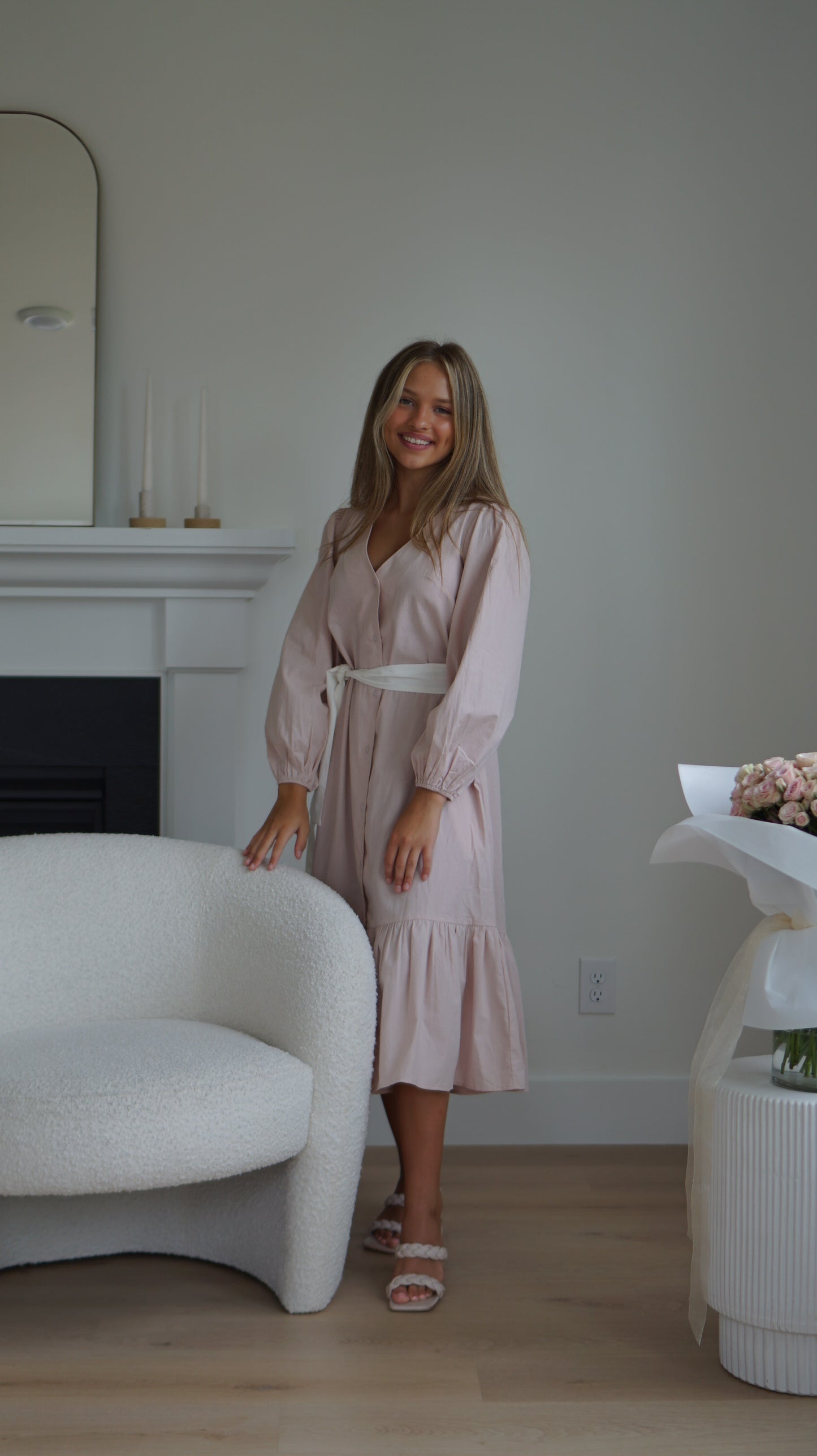 ONLY COTTON CLASSY AND FREE MIDI DRESS