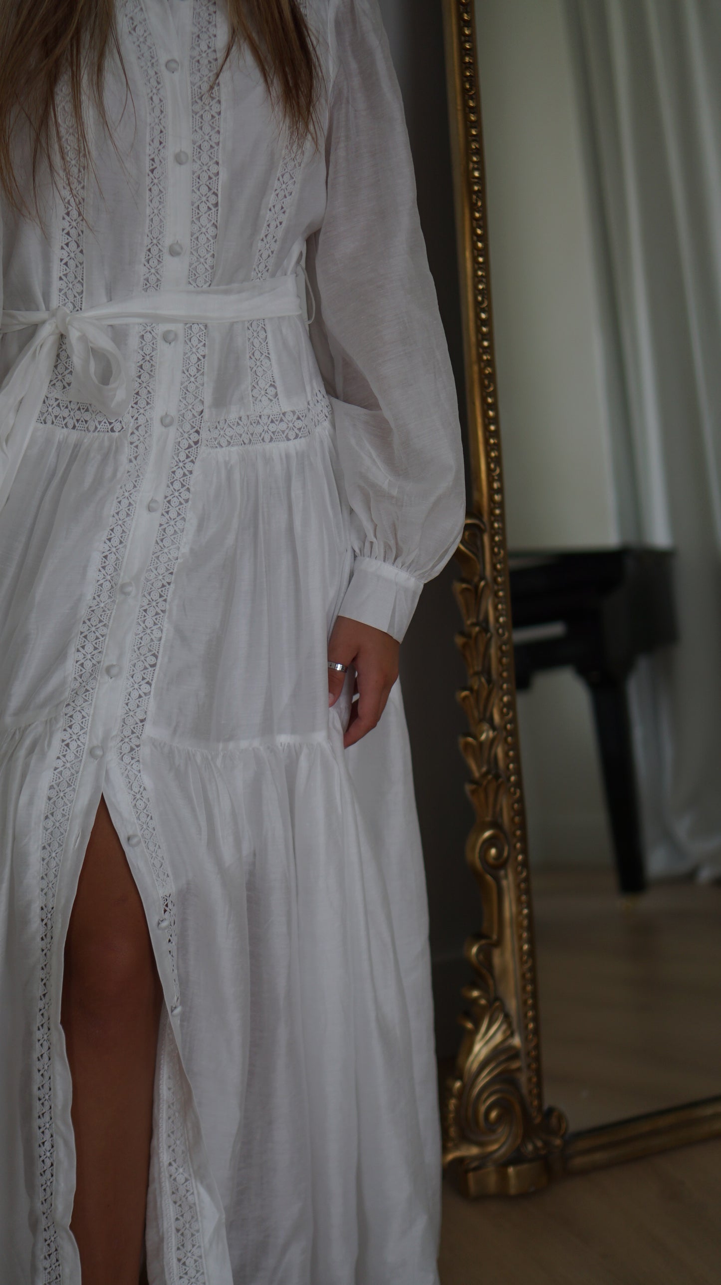 TIMELESS WHITE MAXI DRESS