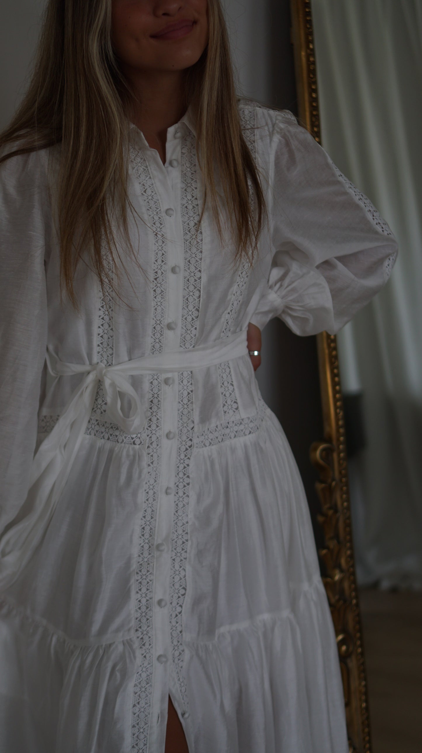 TIMELESS WHITE MAXI DRESS