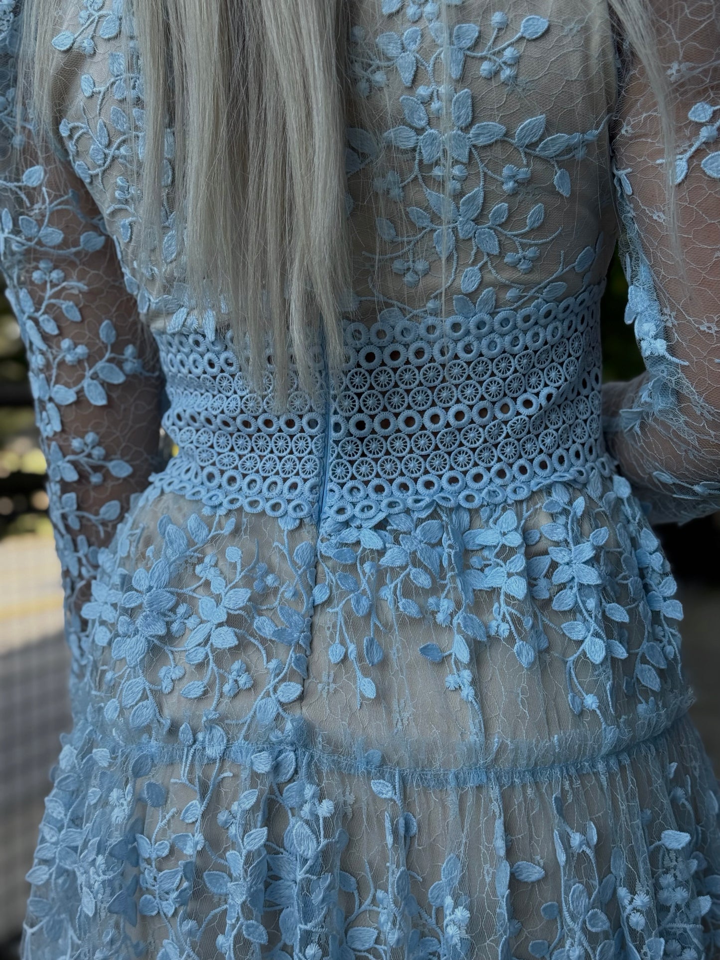 LACE REVERIE MINI DRESS