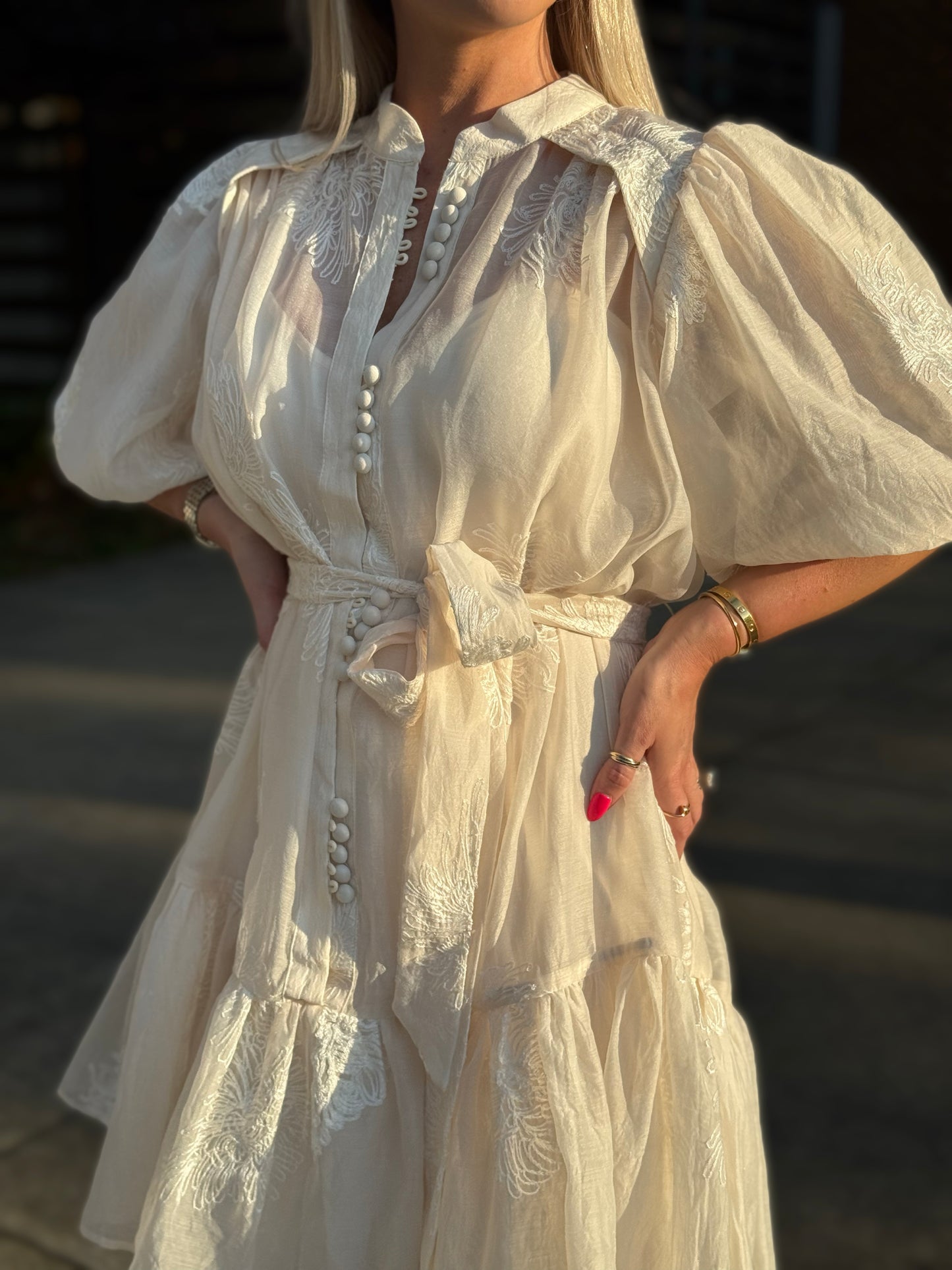 IVORY WHIMSY DRESS