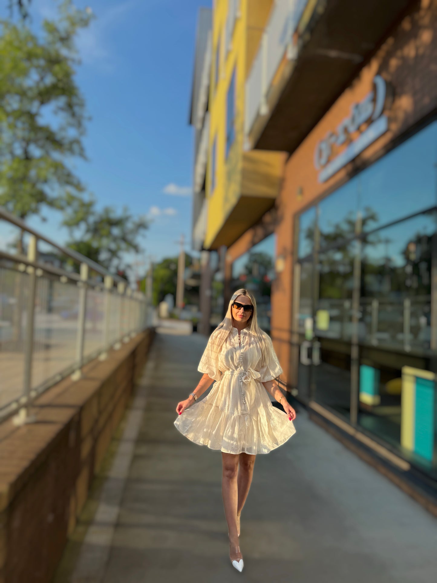 IVORY WHIMSY DRESS