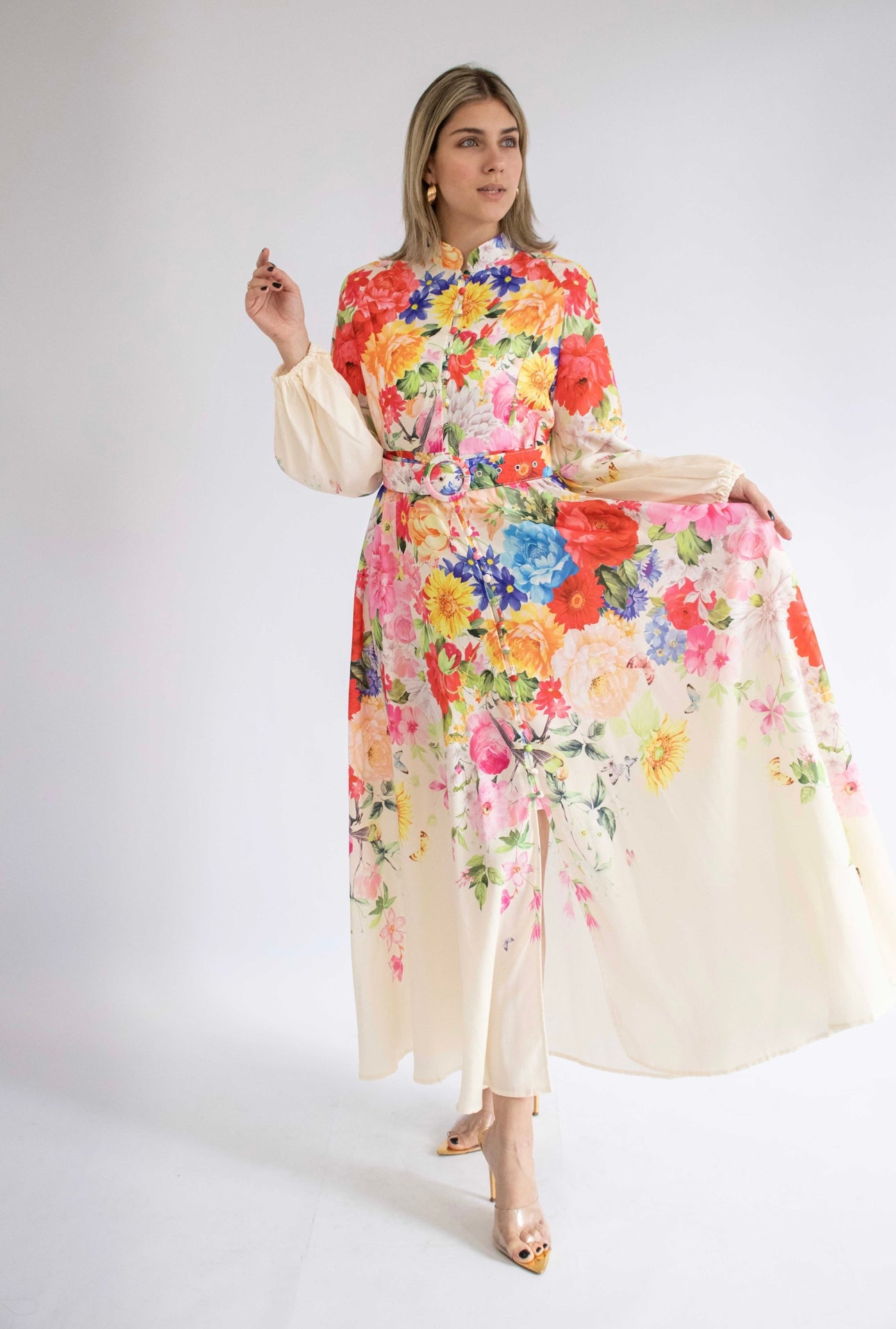 CAMILLA FLORAL MAXI DRESS
