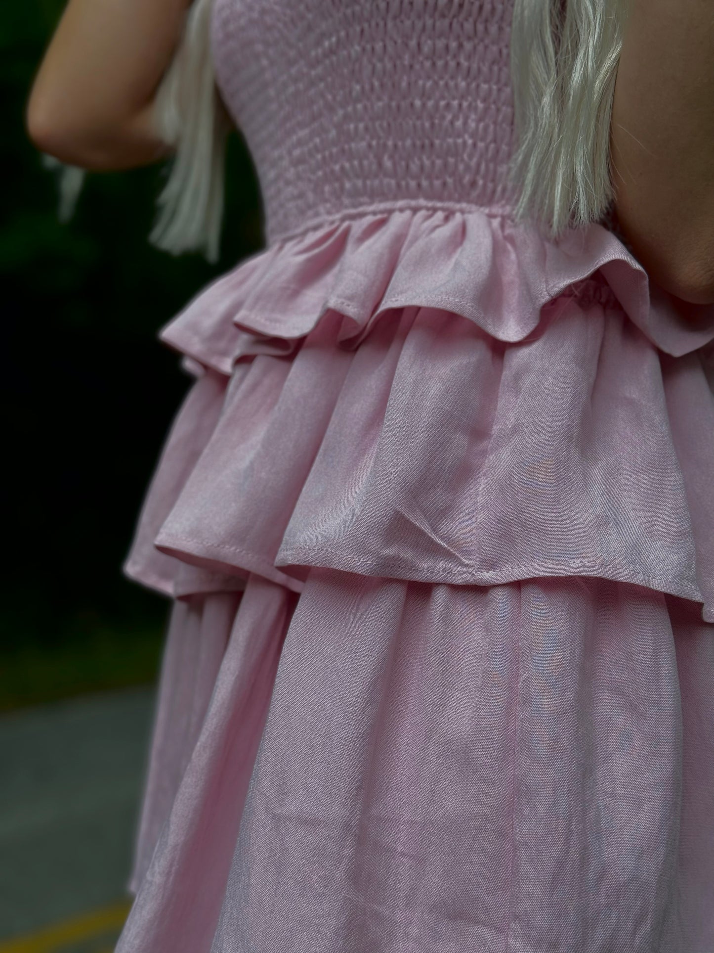 SWEET PEONY EVENING MAXI GOWN
