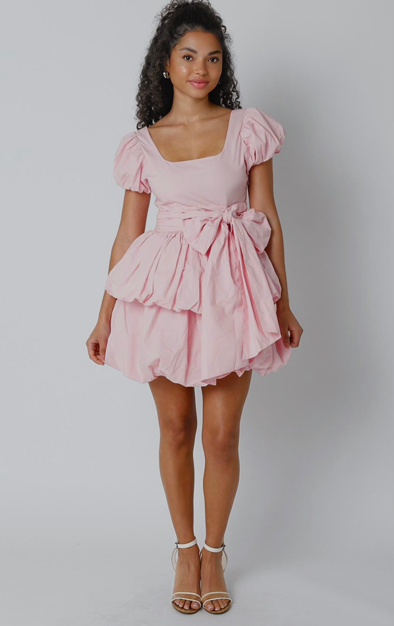 LILY PUFF MINI DRESS