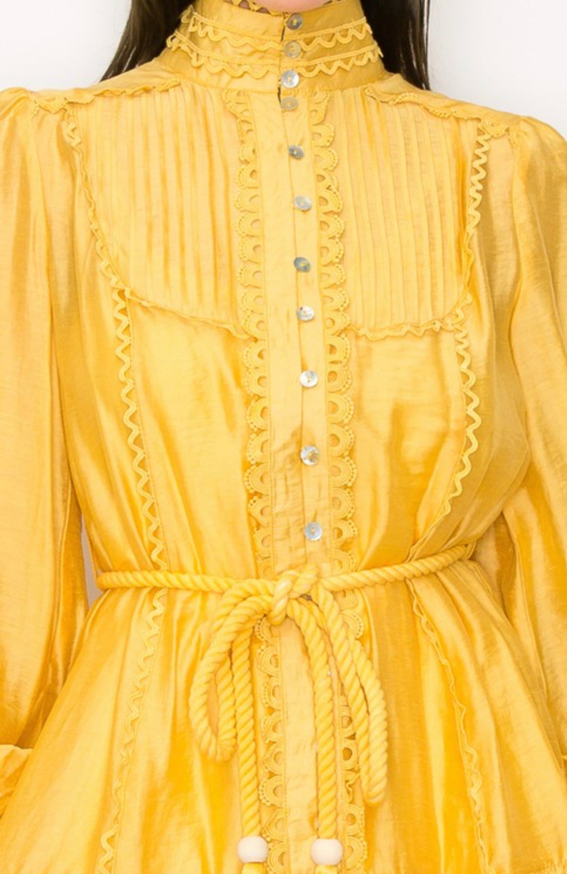 WOMEN IN GOLD MINI DRESS