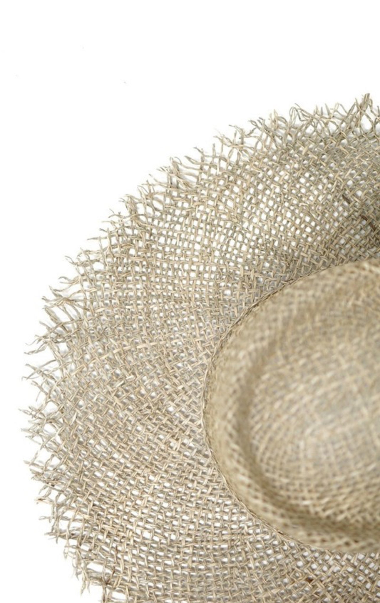 LUE STRAW HAT