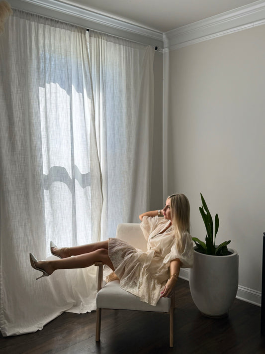 IVORY WHIMSY DRESS