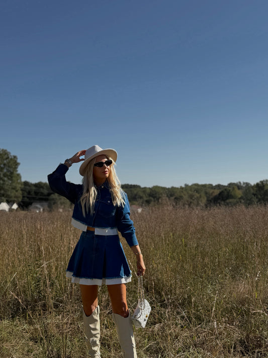 BLUE HORIZON DENIM SET