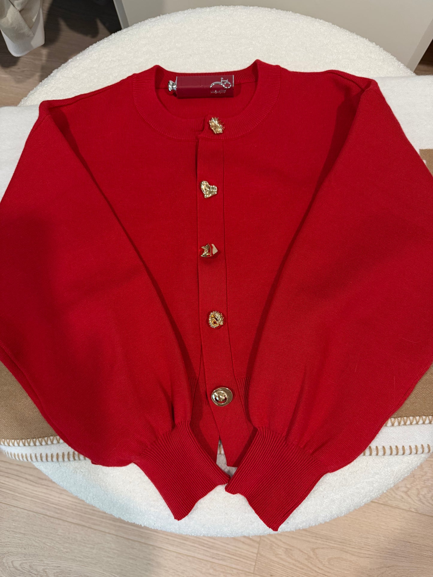 PARIS ROUGE CARDIGAN