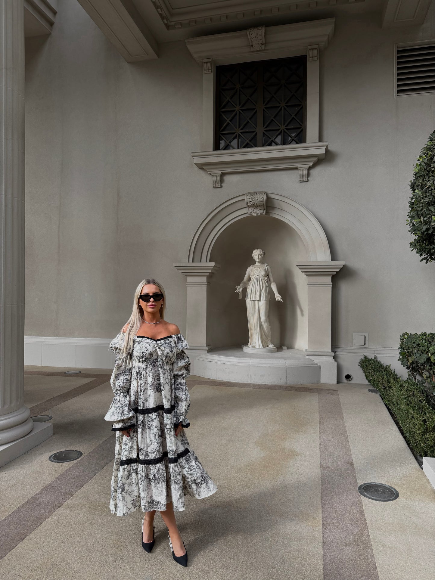 ROYAL CONSERVATORY MIDI DRESS