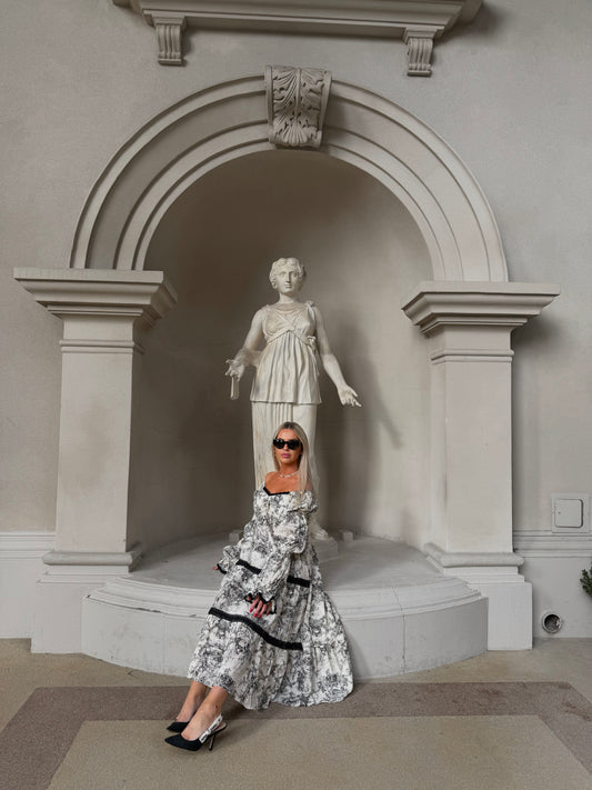 ROYAL CONSERVATORY MIDI DRESS