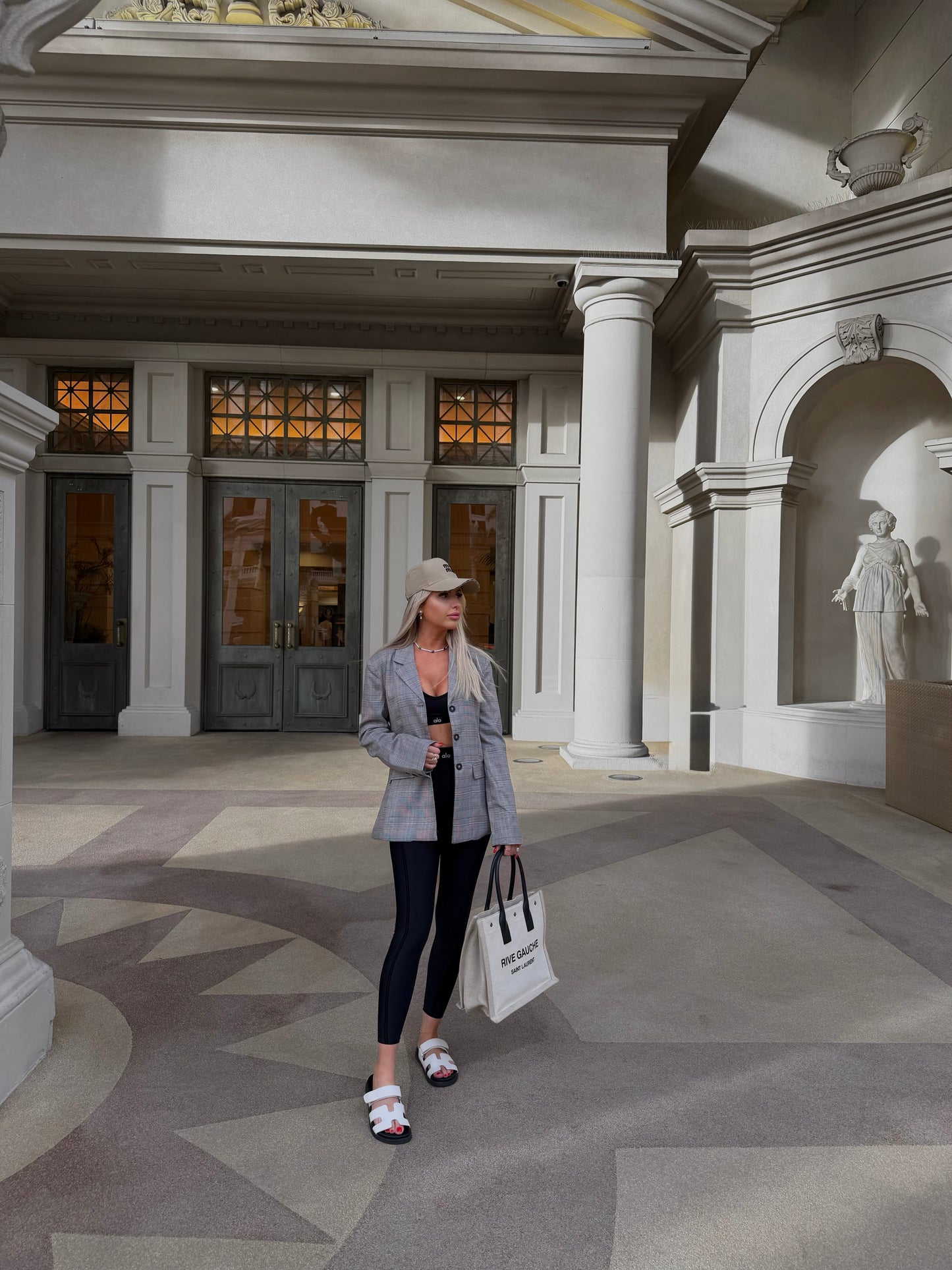 CLASSIC PLAID BLAZER