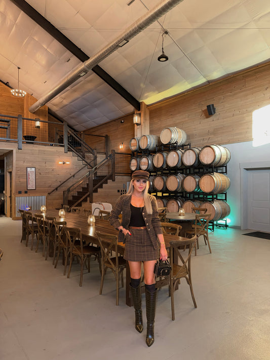 THE BEAUMONT SET IN MULTI BROWN COLOR