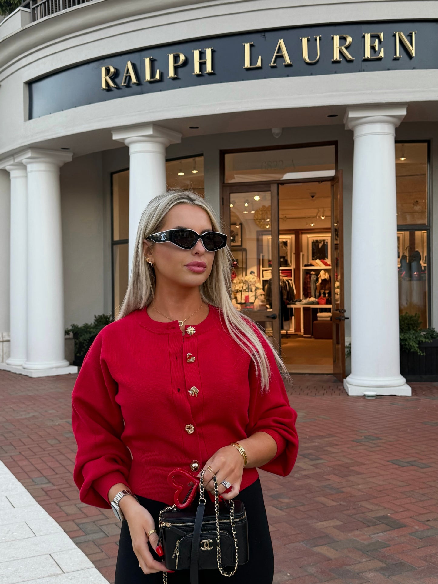 PARIS ROUGE CARDIGAN