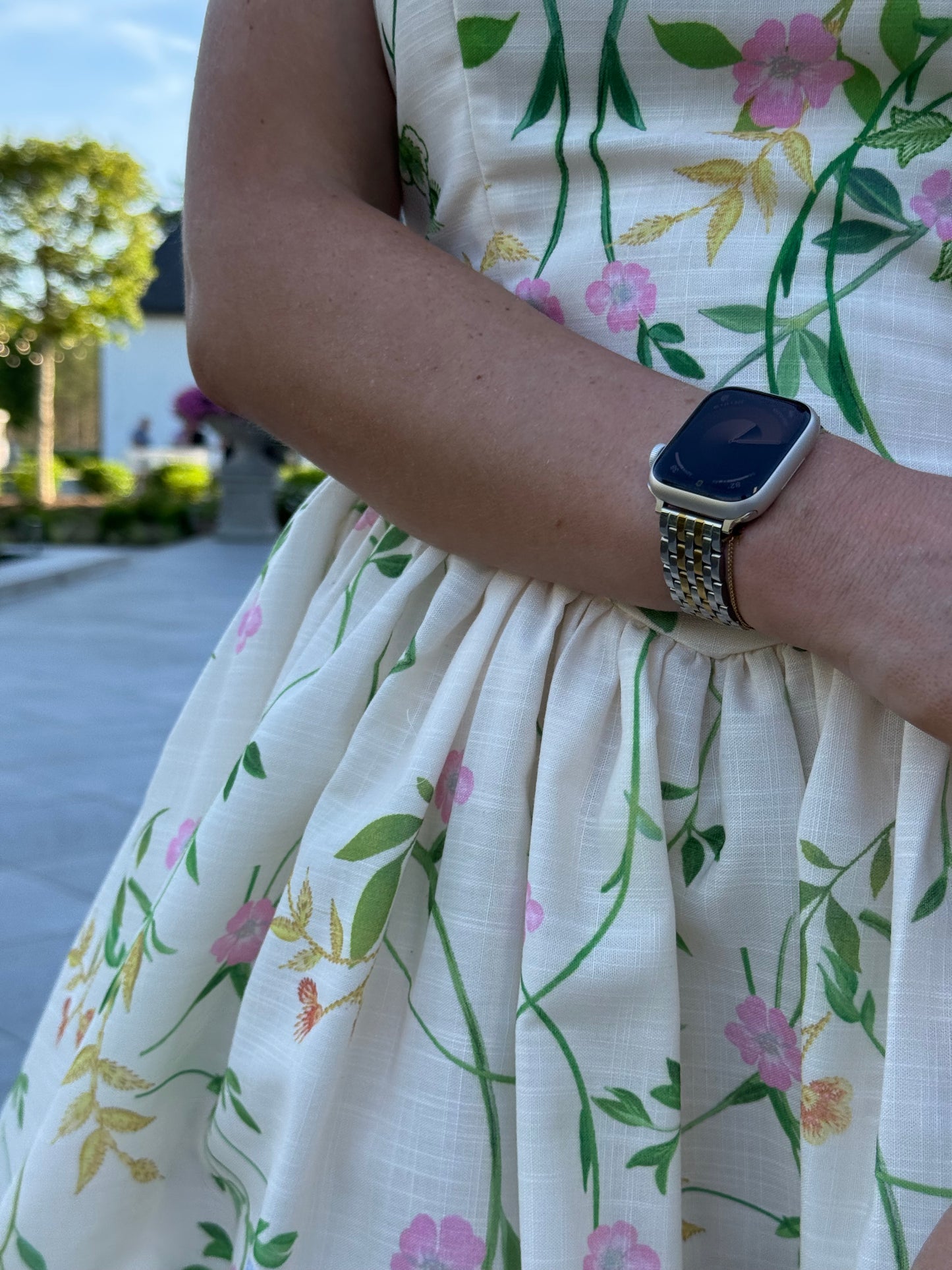 VIVIENNE MULTI FLEUR MINI DRESS