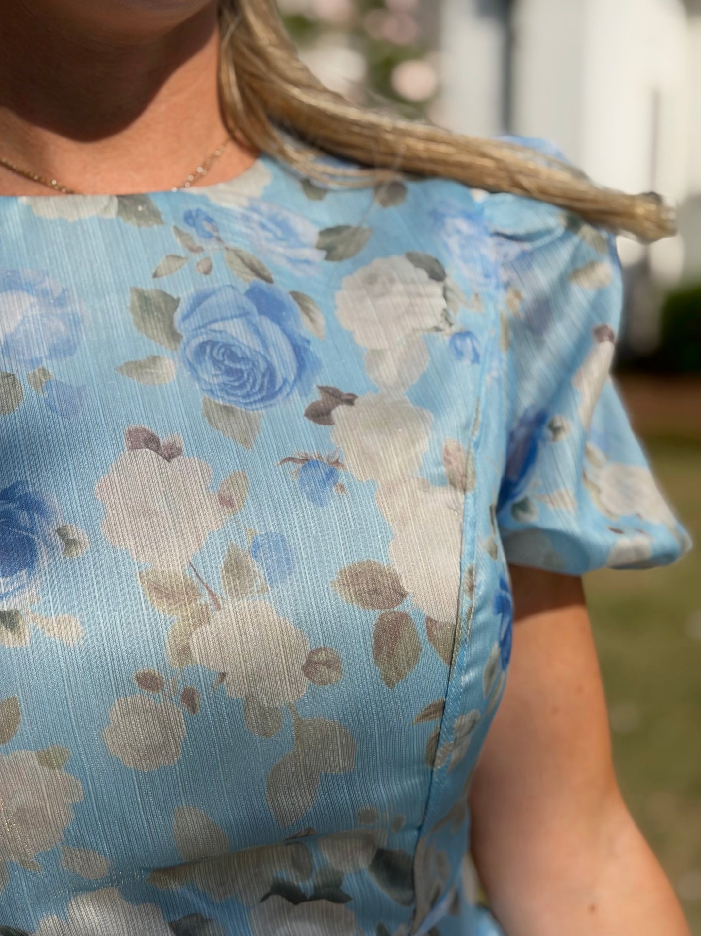 BLUEBELLE BLOOM MINI DRESS