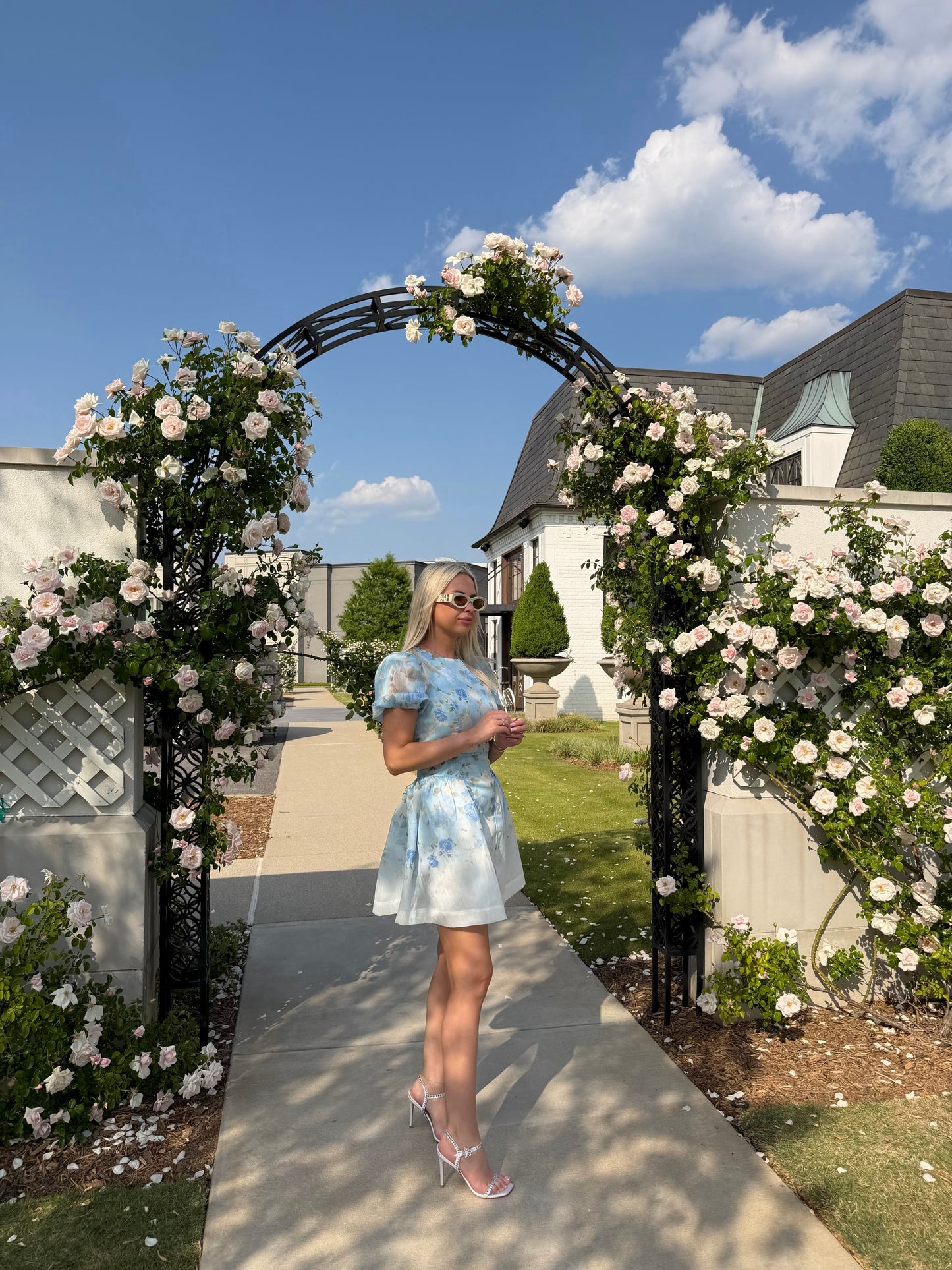 BLUEBELLE BLOOM MINI DRESS