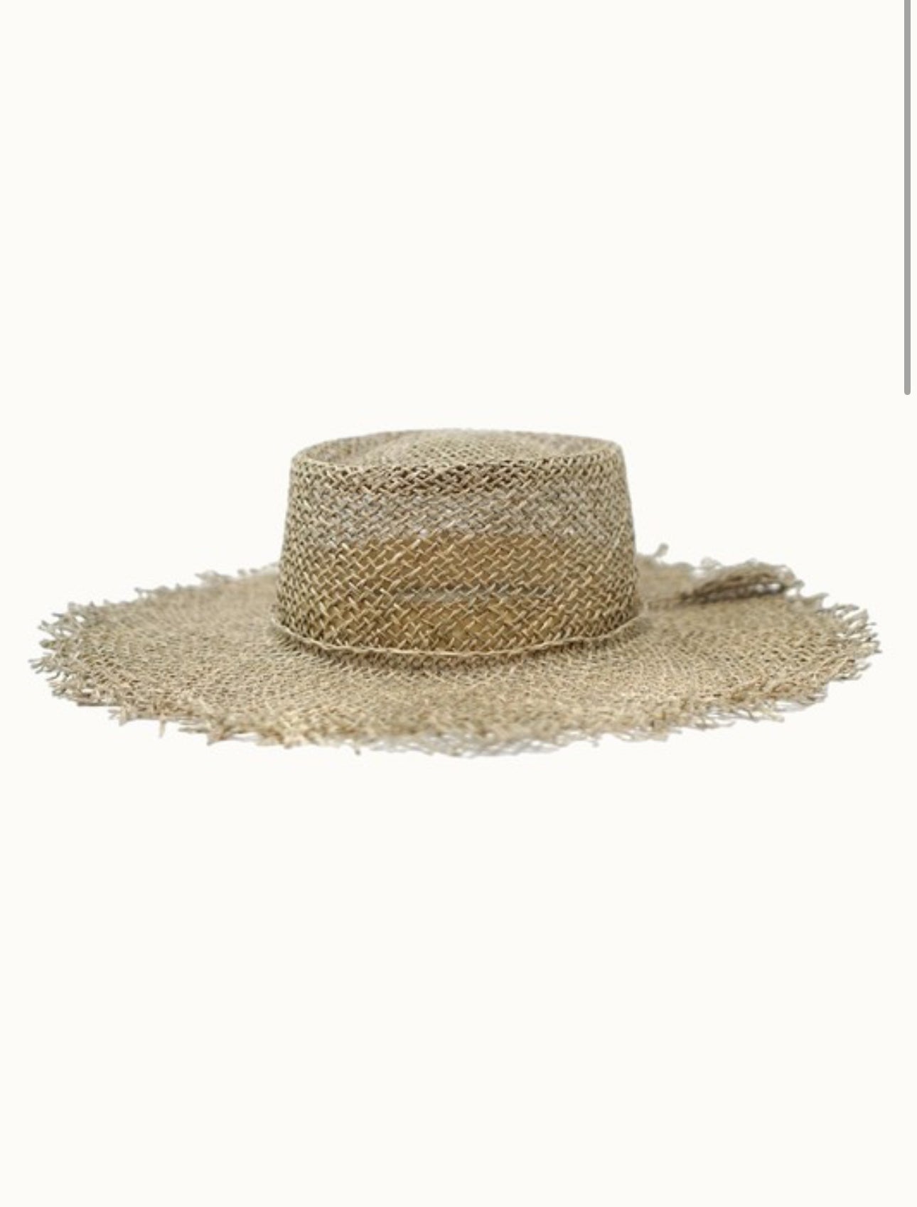 LUE STRAW HAT