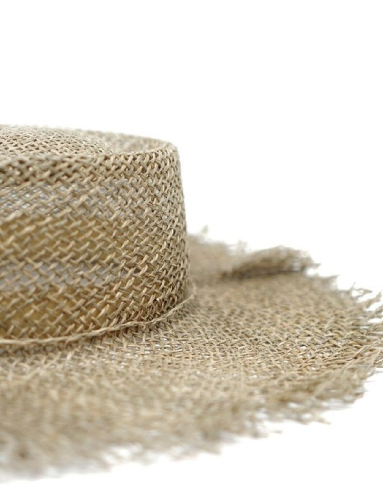 LUE STRAW HAT